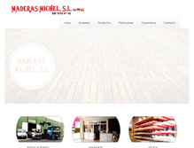 Tablet Screenshot of maderasmichel.com